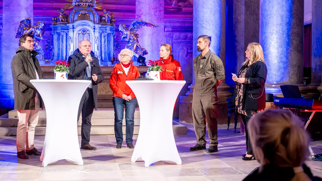 Korneuburg zeigte mit Musik ein Herz für die Hochwasseropfer