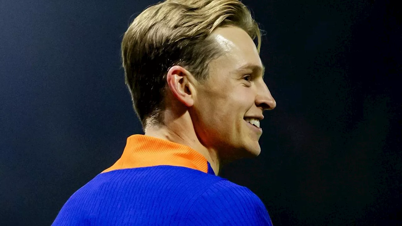 Frenkie de Jong terug bij Oranje: 'Wel last, maar zaterdag spelen geen probleem'