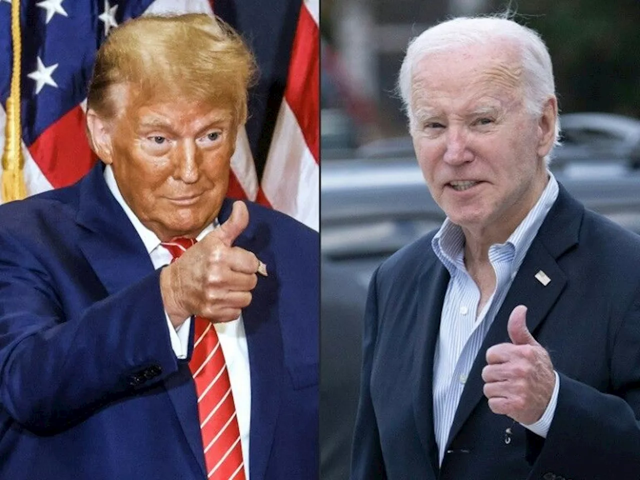 Trump, triomphant, reçu à la Maison Blanche par Biden