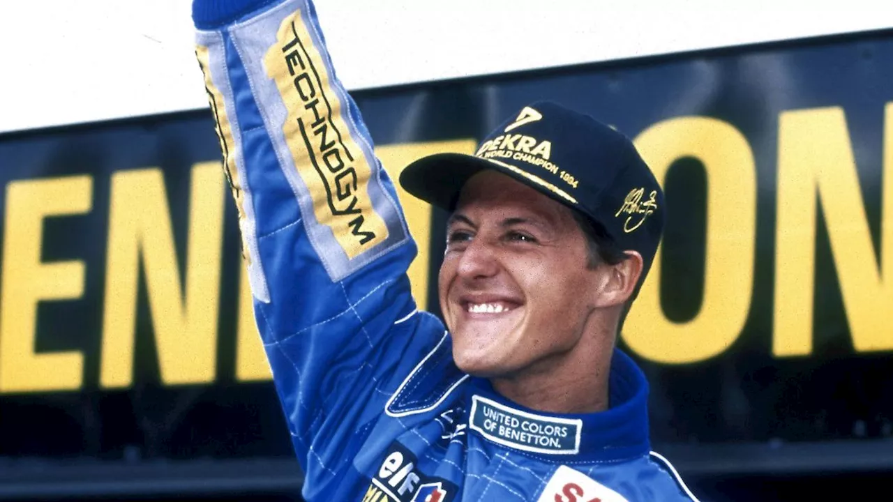 Erster F1-Titel im November 1994: Als Michael Schumacher in Deutschland eine Hysterie auslöste