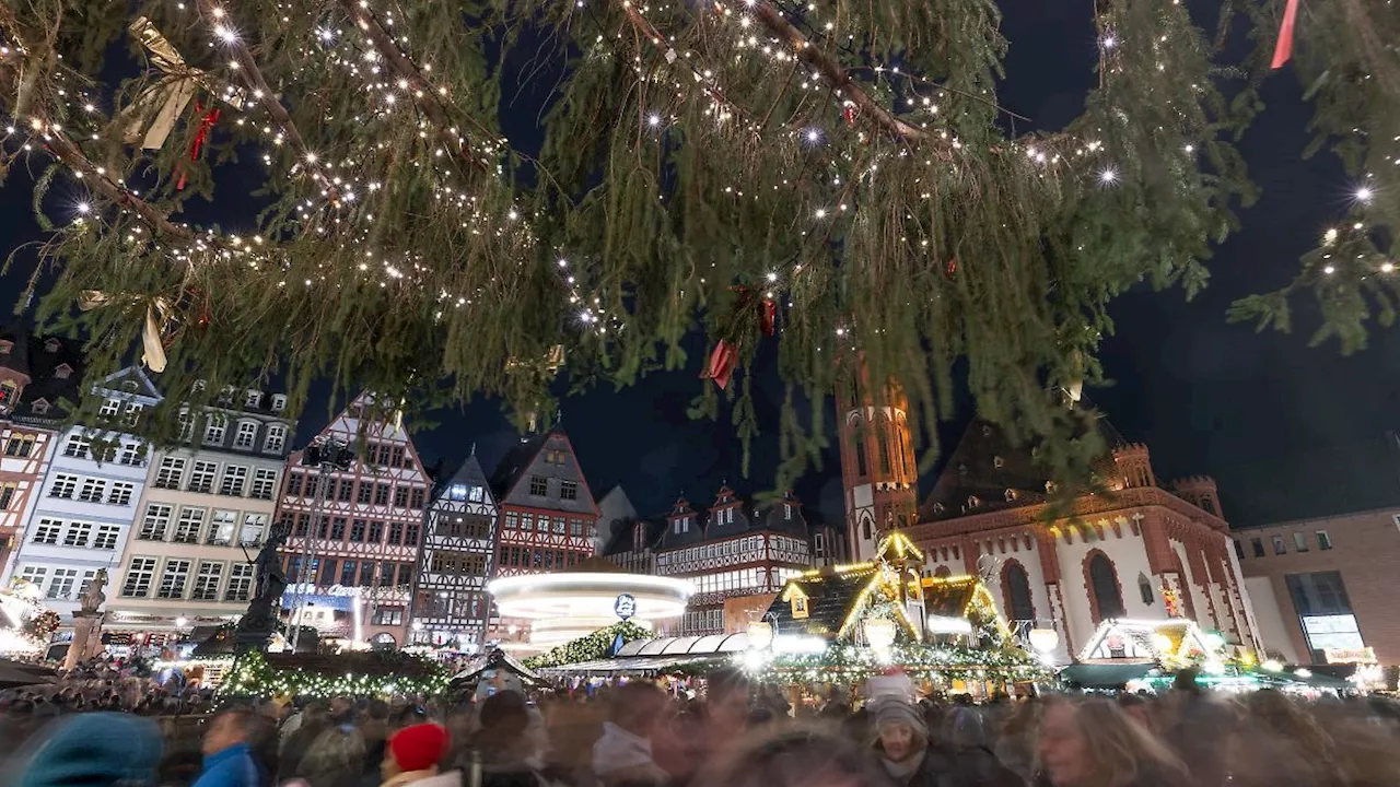 Hessen: Frankfurter Weihnachtsmarkt beginnt am 25. November