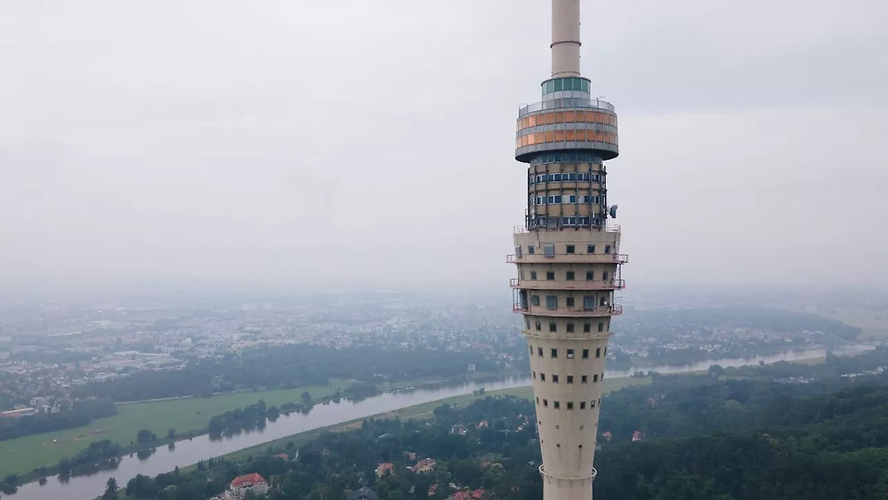 Sachsen: Grüne wollen keine 'Luxussanierung' des Fernsehturms Dresden