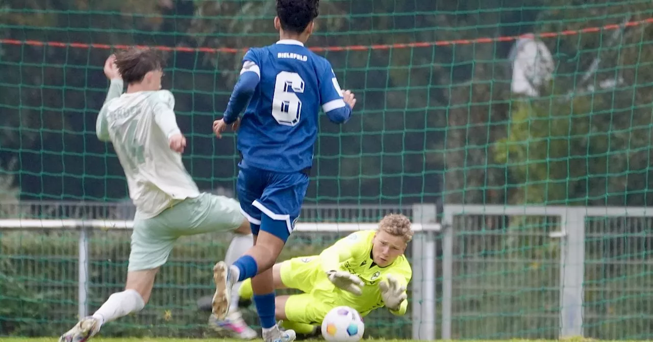 Arminia Bielefelds U17-Fußballer verpassen die A-Liga knapp