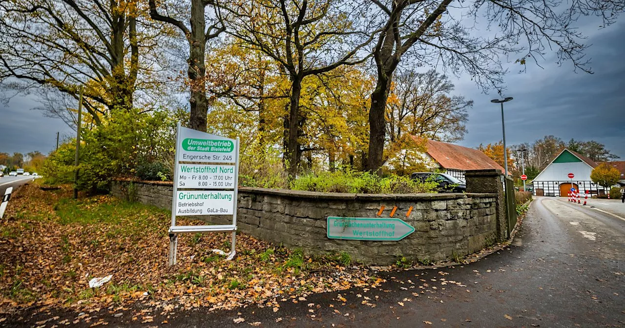 Standortsuche gescheitert: Bielefelder Wertstoffhof bekommt „Hoch-Tief-System“