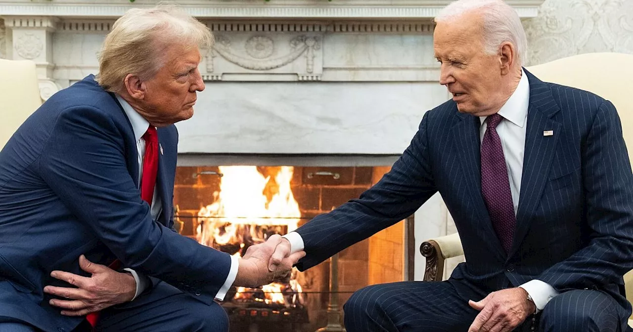 Trump bei Biden im Weißen Haus - Moderator als Pentagon-Chef