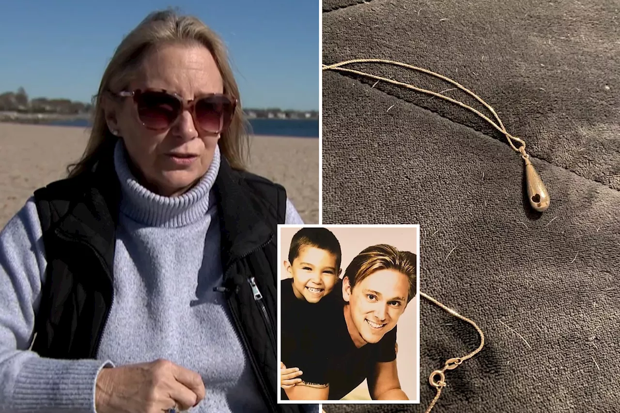 Connecticut mom searching for lost necklace that contains son's ashes