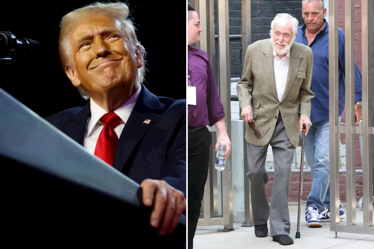 Dick Van Dyke, 98, takes dig at Donald Trump, says he's fortunate he 'won't be around' for the next 4 years