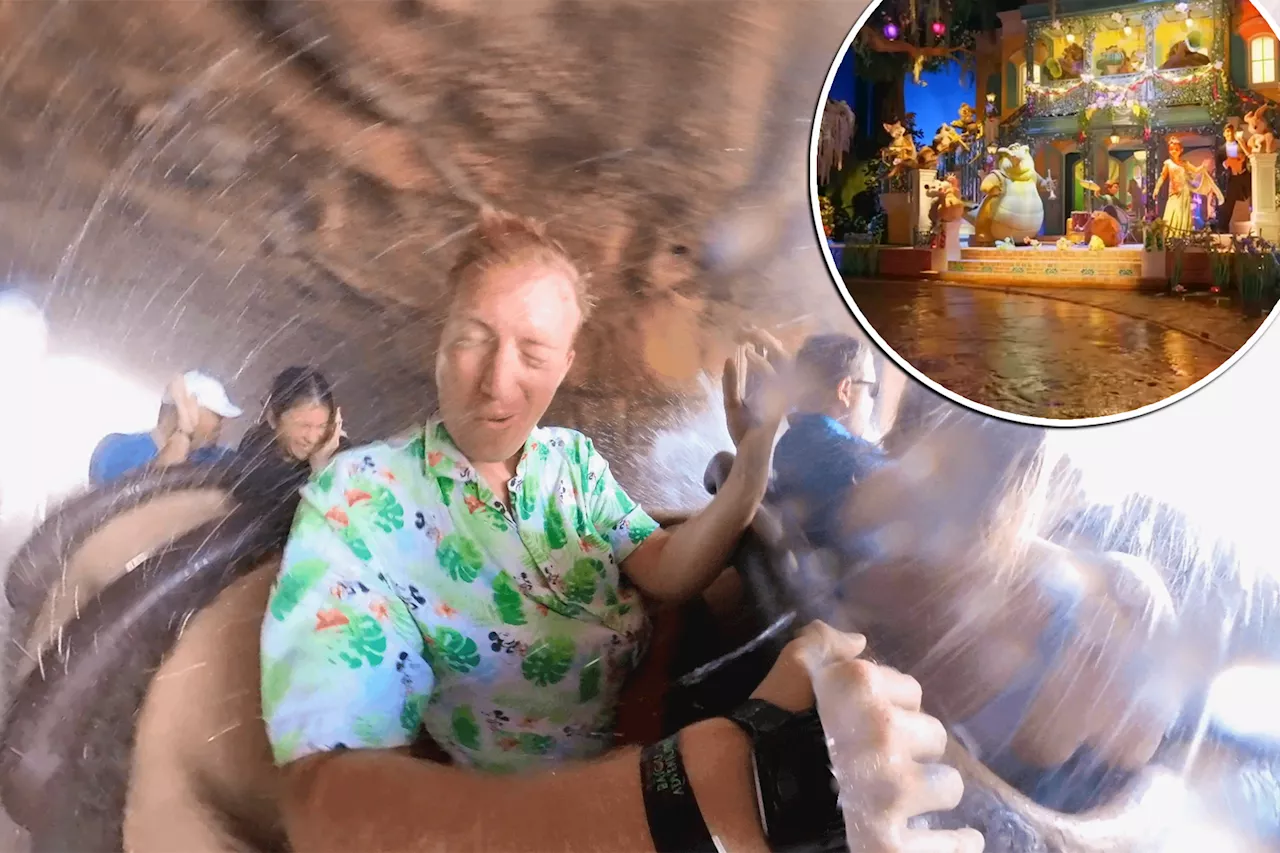 Disgruntled Disney fans fume that new water ride is too wet: 'Not fun'