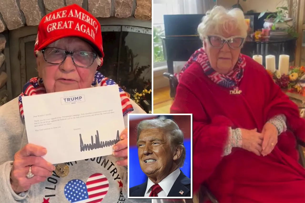 Donald Trump's oldest supporter, 105, 'desperate' to meet president-elect before she dies, family says