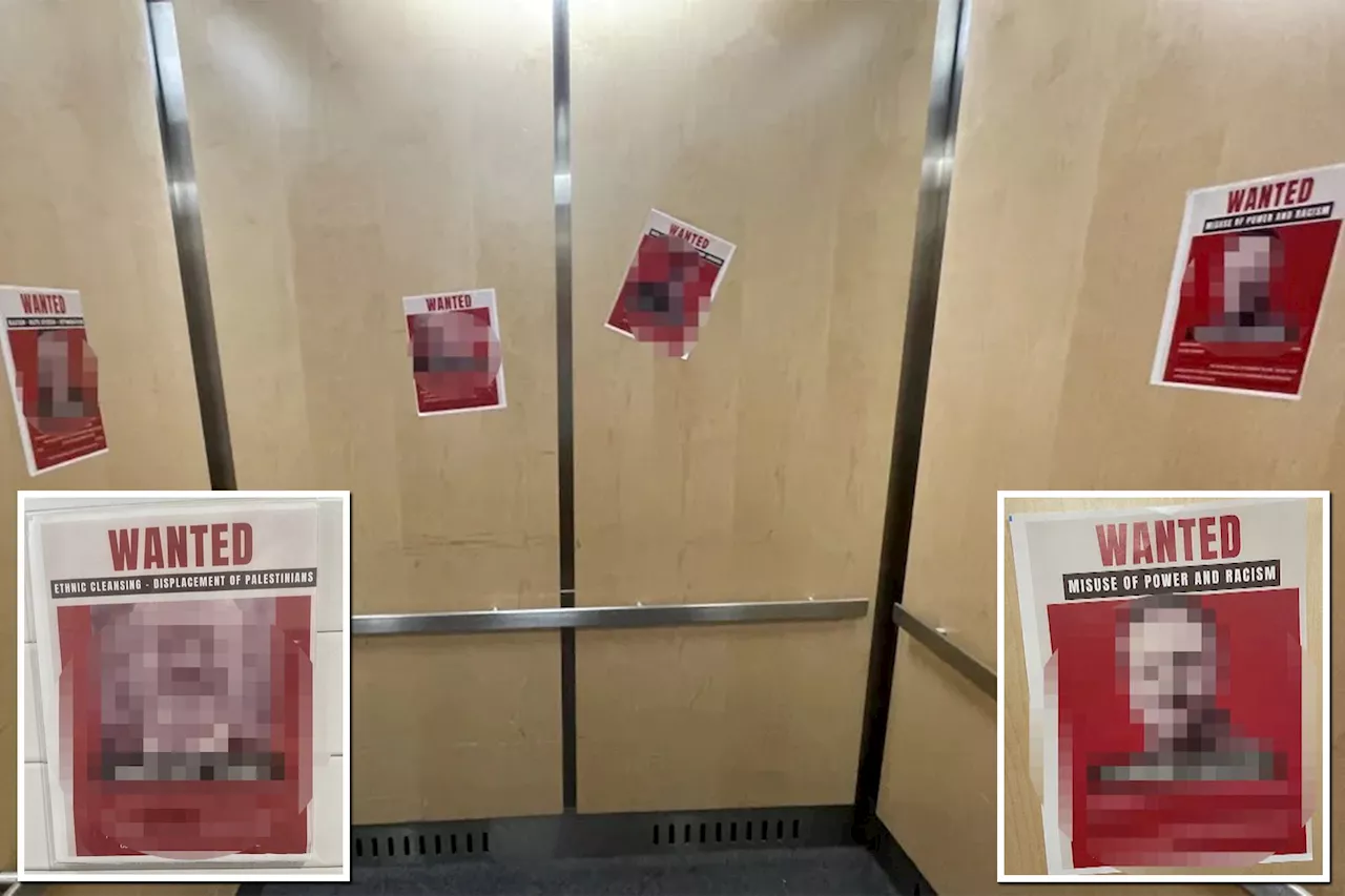 Hundreds of ‘wanted’ posters at University of Rochester accuse Jewish faculty members of supporting 'ethnic cleansing'