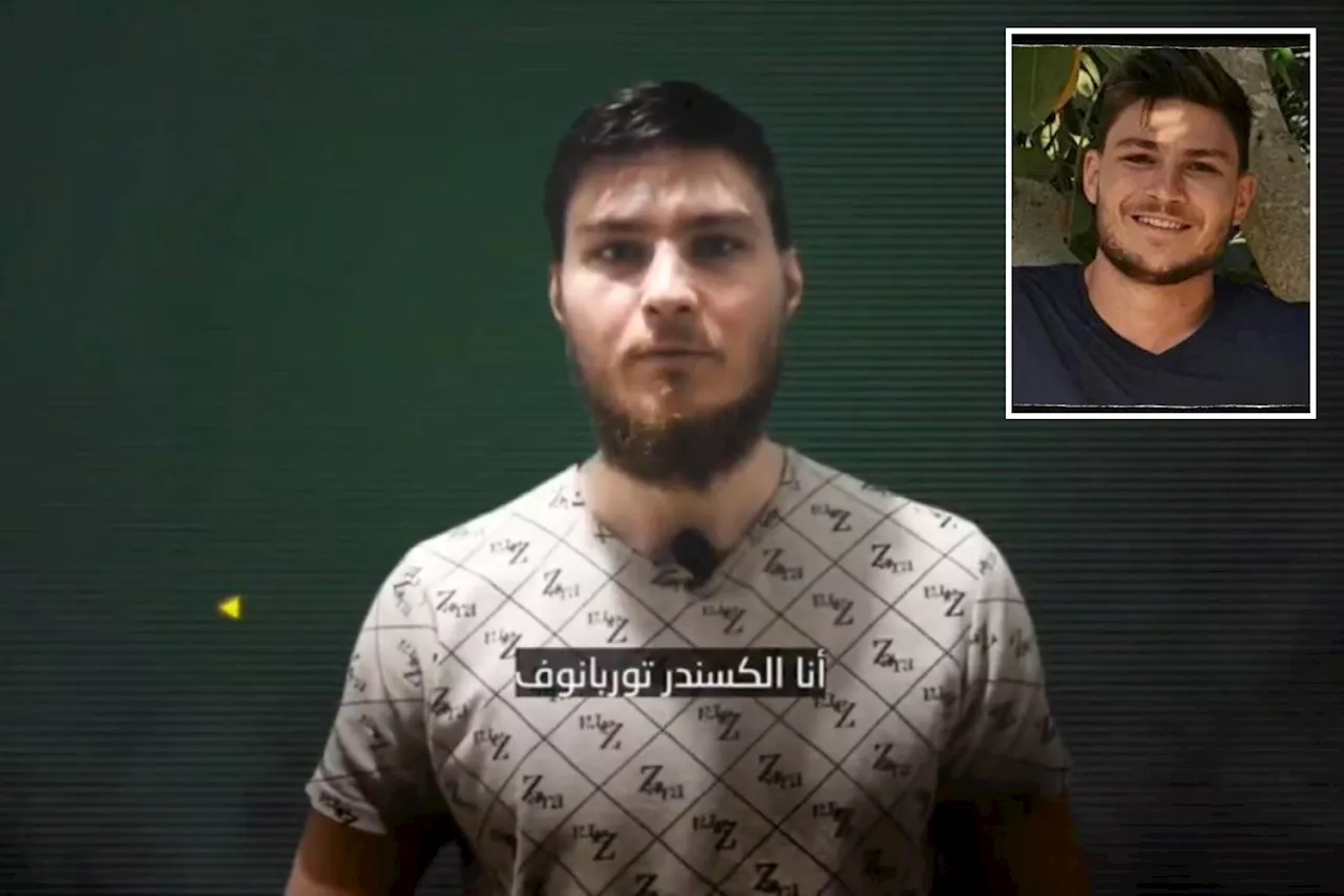 Palestinian Islamic Jihad releases video showing Russian-Israeli hostage Alexander Troufanov is still alive in captivity