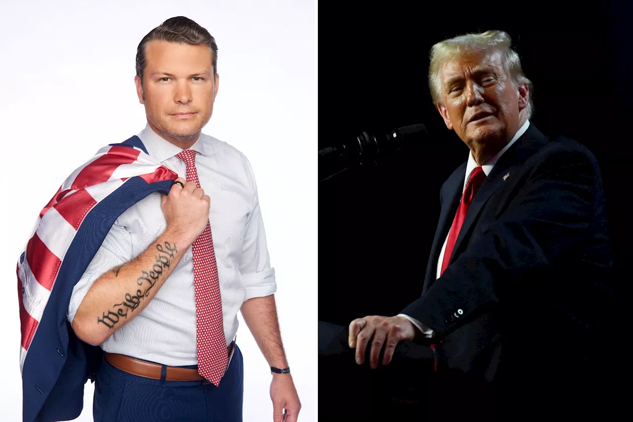 Trump nominates Fox News host Pete Hegseth for secretary of defense