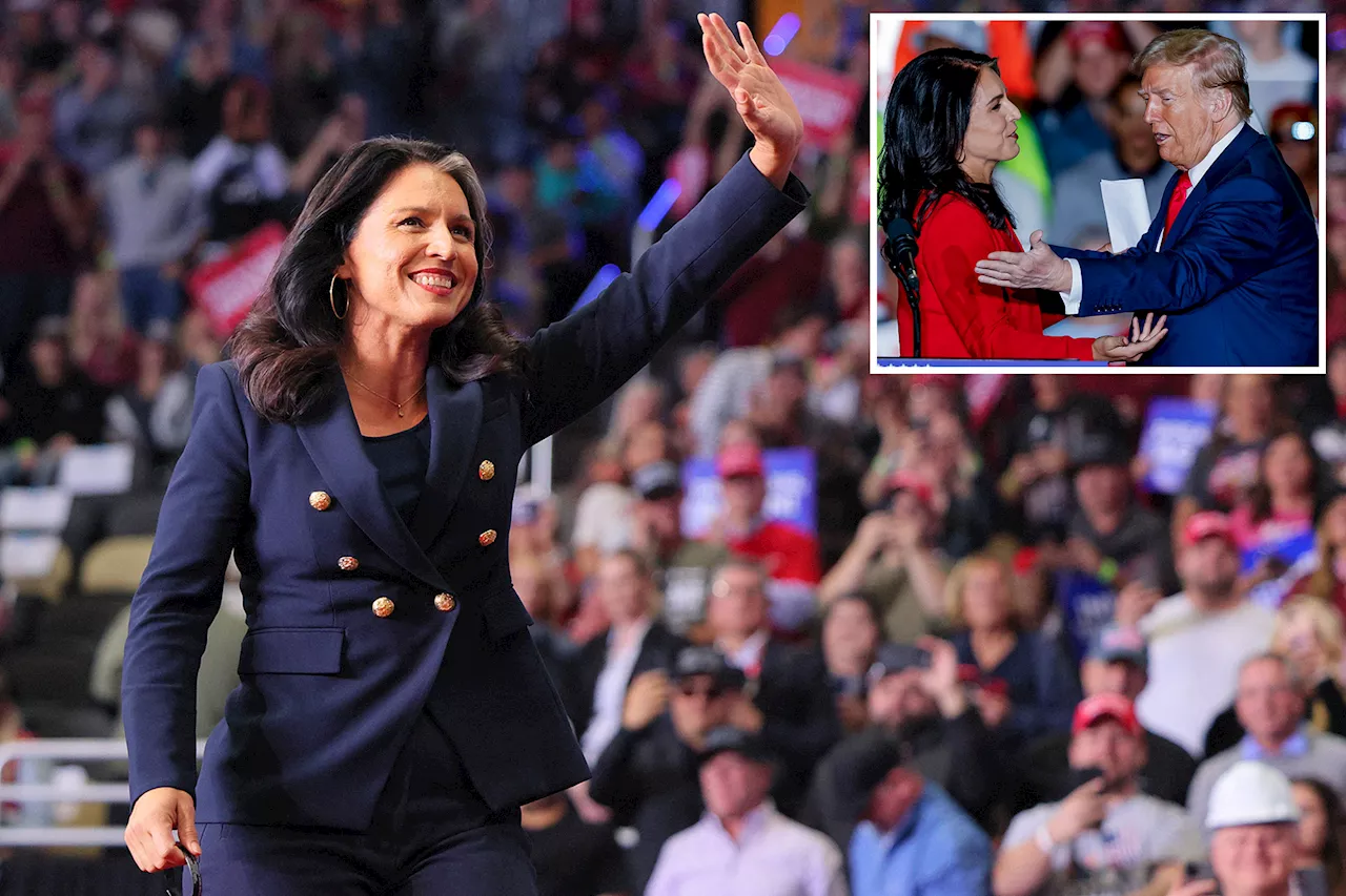 Trump picks Democrat-turned-Republican Tulsi Gabbard as director of national intelligence