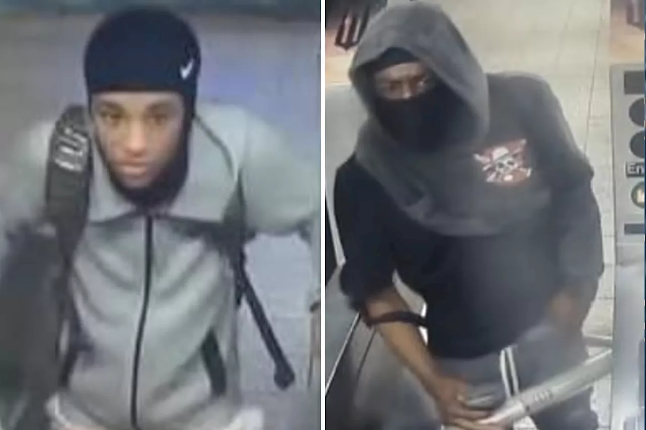 Violent masked mugger and partner-in-crime rob 3 NYC straphangers: cops