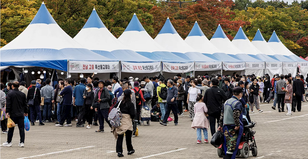 대전 빵 축제보다 훨씬 더 많은 인파 몰렸다는 새우젓 축제?