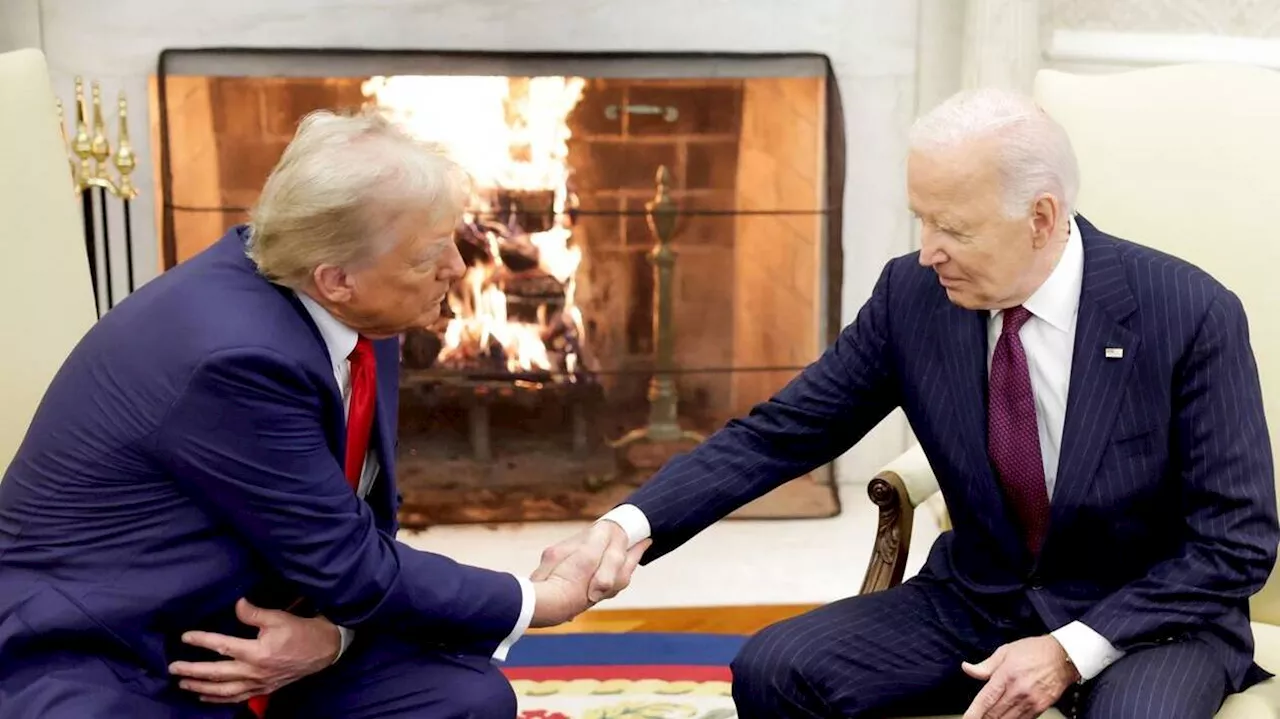 Donald Trump et Joe Biden à la Maison-Blanche : ce qu’il s’est dit pendant leur rencontre