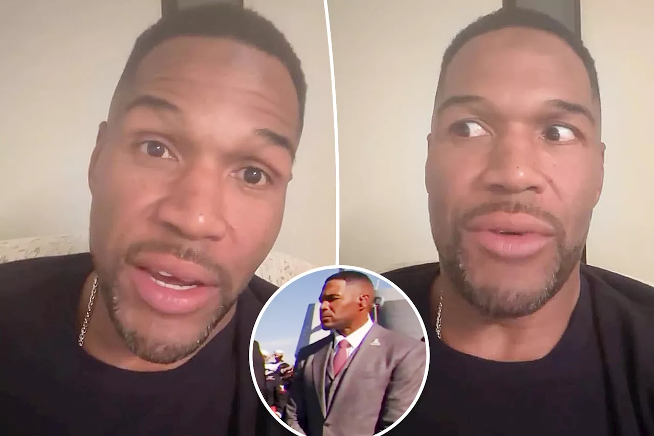 Michael Strahan addresses national anthem controversy after throwing reporter's phone