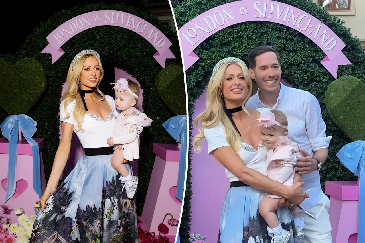 Paris Hilton celebrates daughter London’s 1st birthday with ‘Alice in Wonderland’-themed bash: Designer duds, petting zoo and more