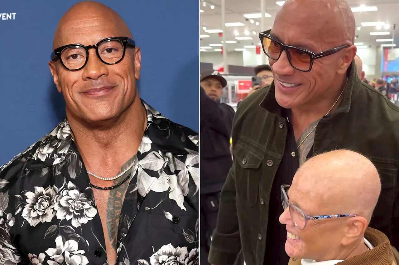 Dwayne Johnson Shares Sweet Moment Alongside 'Warrior' Woman Diagnosed with Stage 4 Cancer