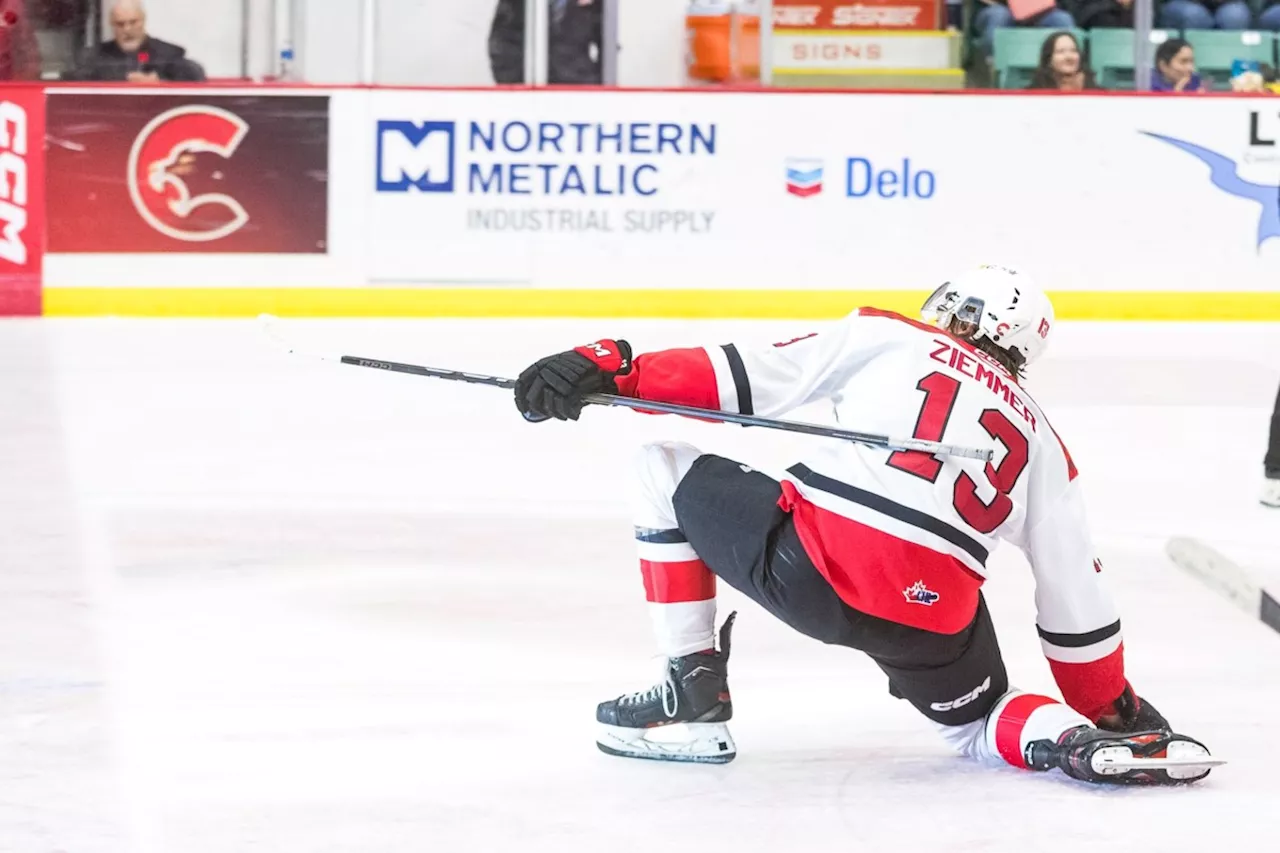 Cougars' sniper Ziemmer is WHL player of the week