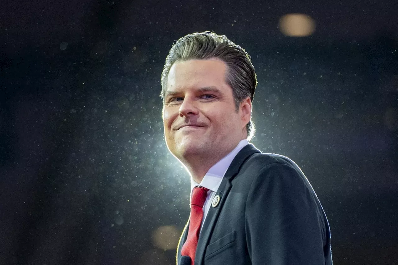 Trump says he will nominate Rep. Matt Gaetz of Florida to be attorney general