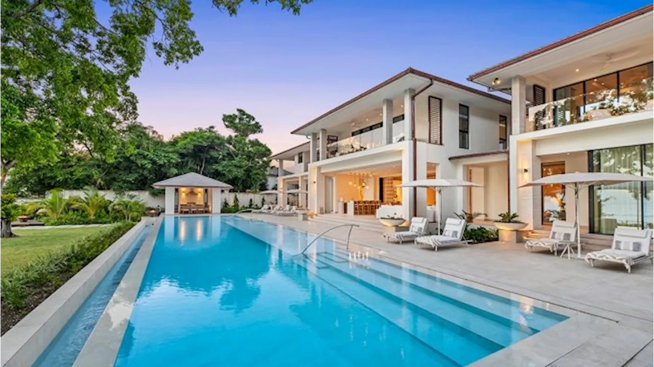 This Brand-New Beachfront Villa in Barbados Can Be Yours for $25 Million