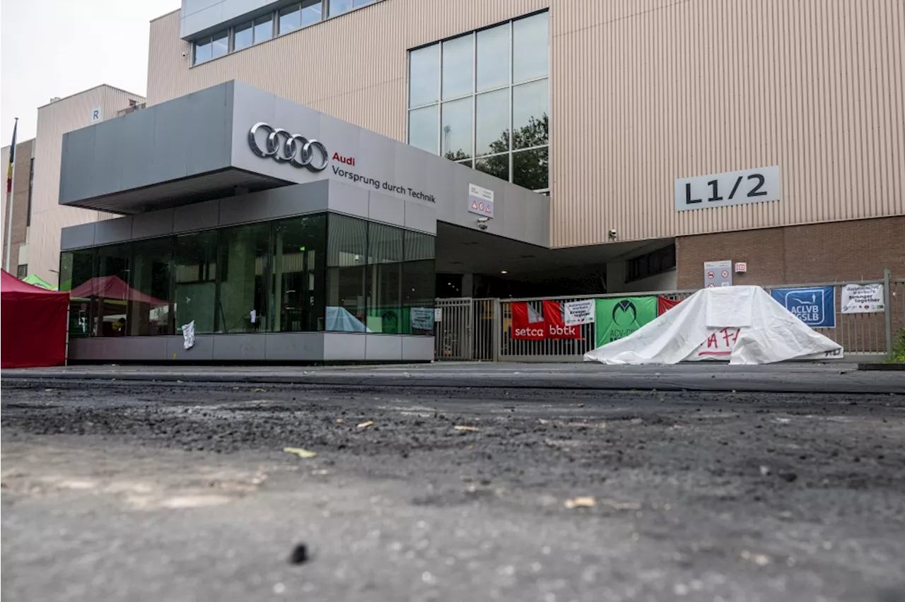 Incident à Audi Brussels: des travailleurs ont séquestré la direction dans un bureau, un blessé léger