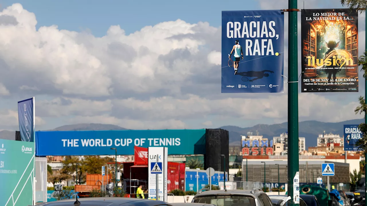 Aplazado al viernes el estreno de la Billie Jean King Cup por culpa de la DANA que azota Málaga