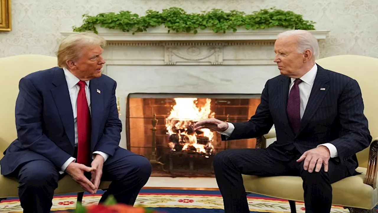 Trump meets Biden at White House to discuss power transfer - SABC News - Breaking news, special reports,