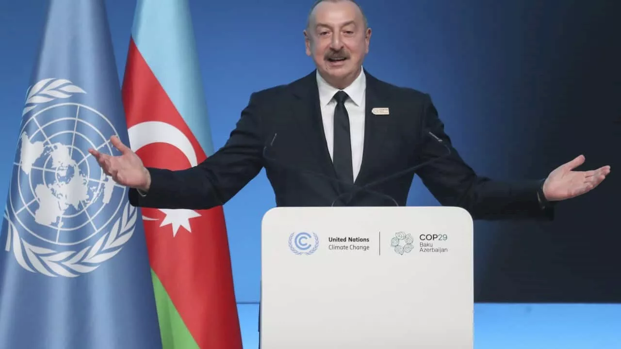 COP29 host Azerbaijan defends human rights record