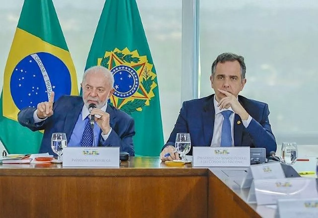 Lula se reúne com Pacheco e Alcolumbre para tratar de sucessão no Senado