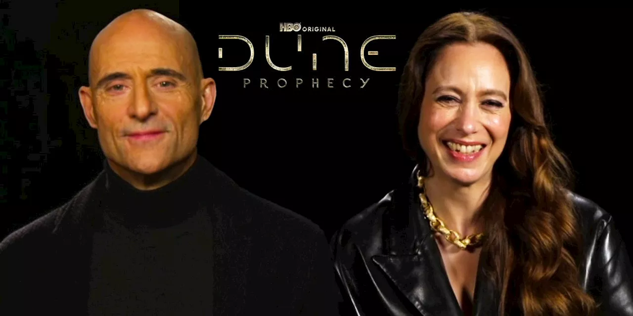 Dune: Prophecy Stars Mark Strong & Jodhi May Break Down House Corrino's Rule Over The Imperium