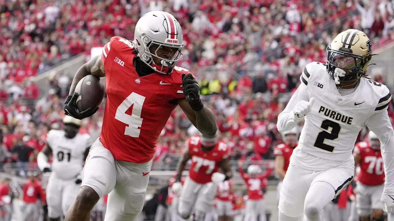 Big Ten Earns Four Top Five Spots in Latest College Football Playoff Rankings