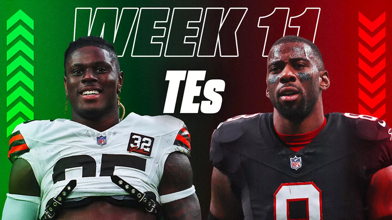 Start 'Em, Sit 'Em Tight Ends For Fantasy Football Week 11