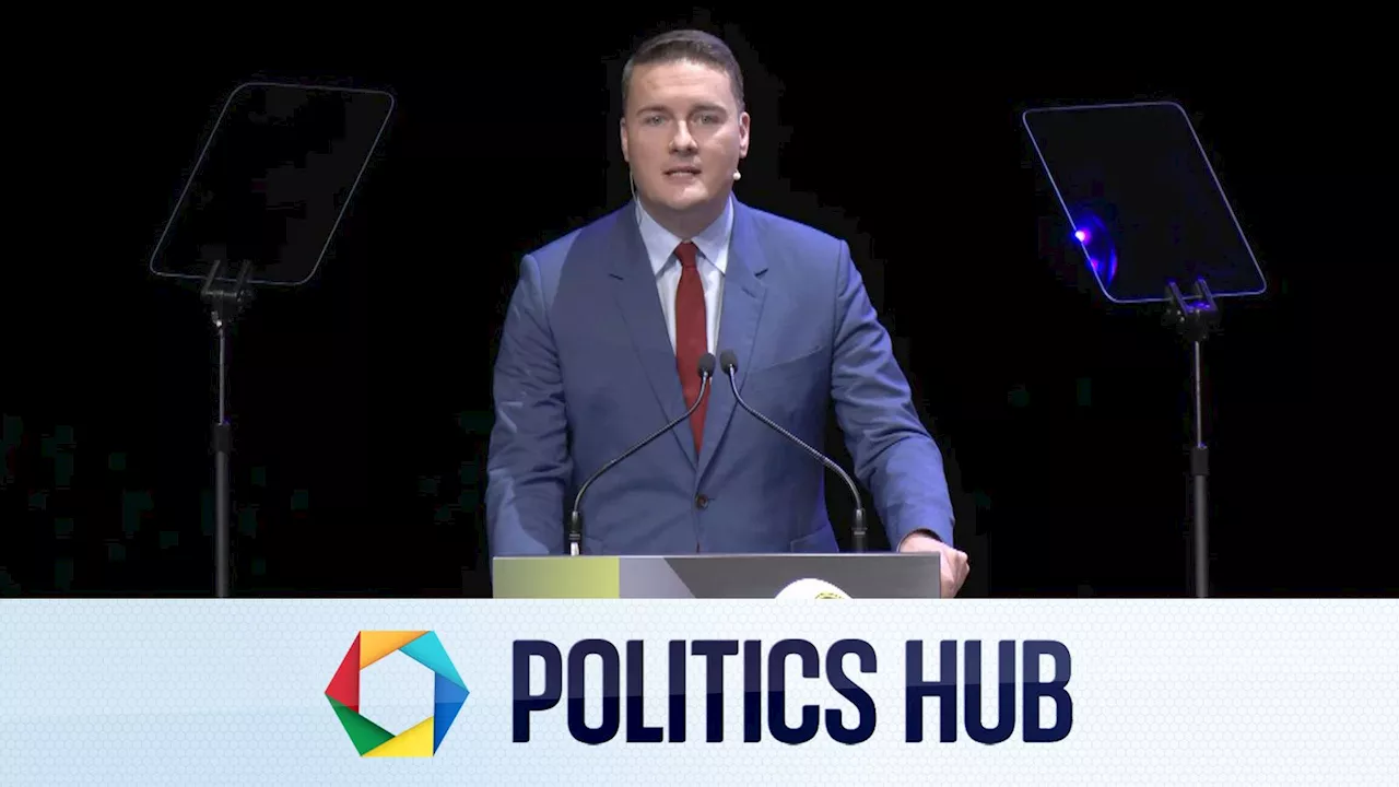 Politics latest: Wes Streeting delivers speech on 'broken, but not beaten' NHS