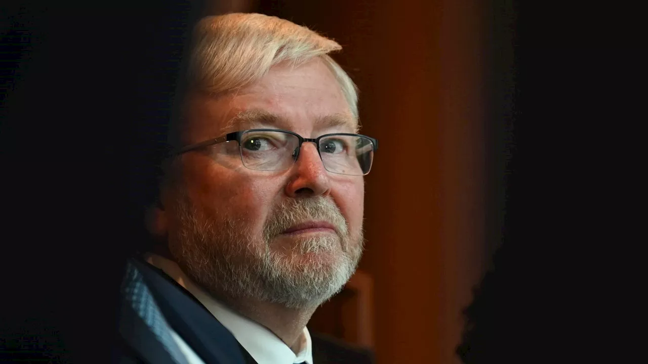 Labor stands by Kevin Rudd after senior Trump advisor sends warning