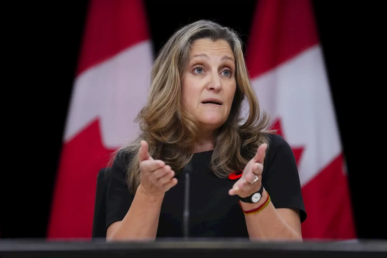 Freeland finds safety in numbers on digital sales tax