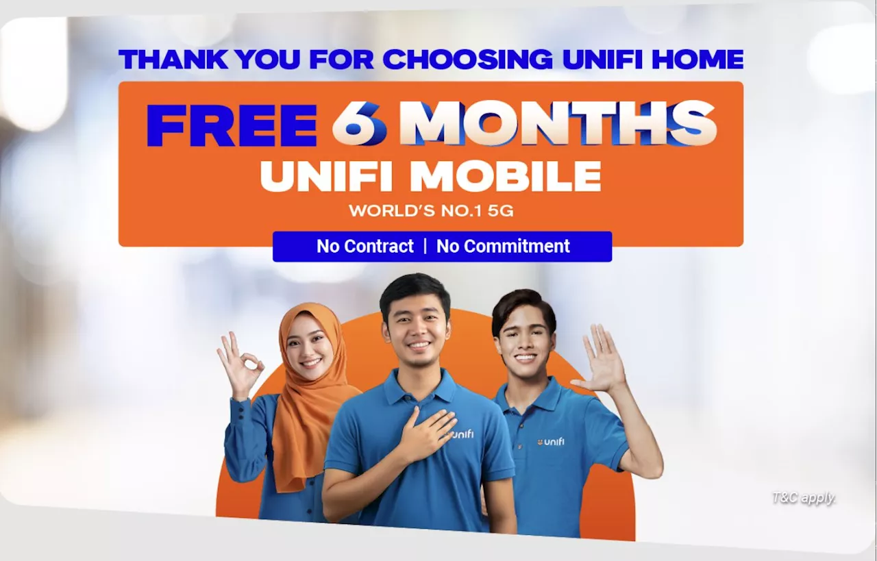 TM offers Free 6 months Unifi Mobile for Unifi Home users