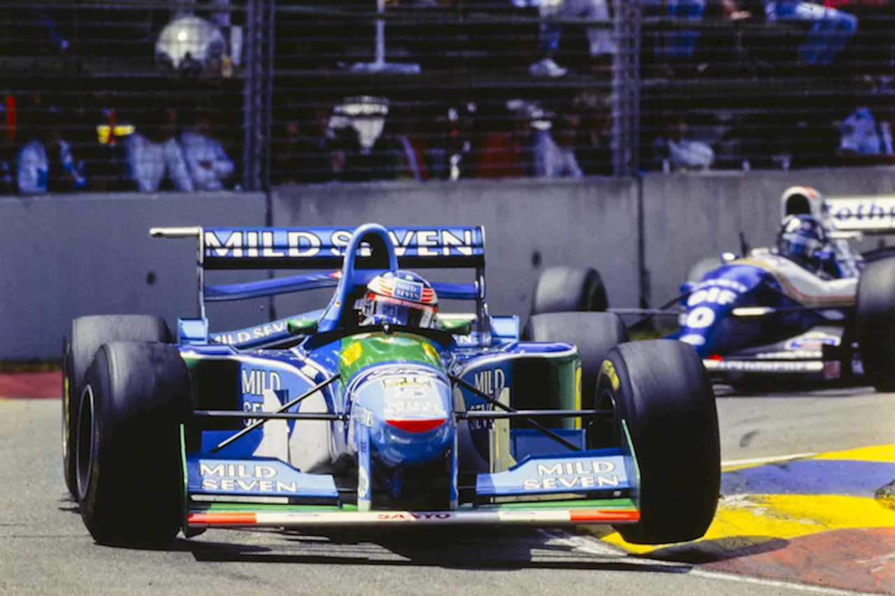 Michael Schumacher – Damon Hill: Knall in Australien