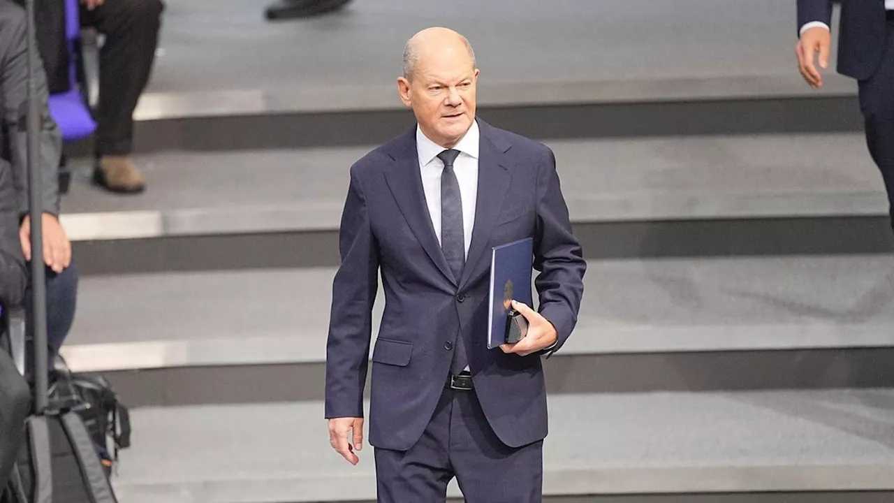 Bundestag live heute: Liveticker zur Regierungserklärung von Olaf Scholz