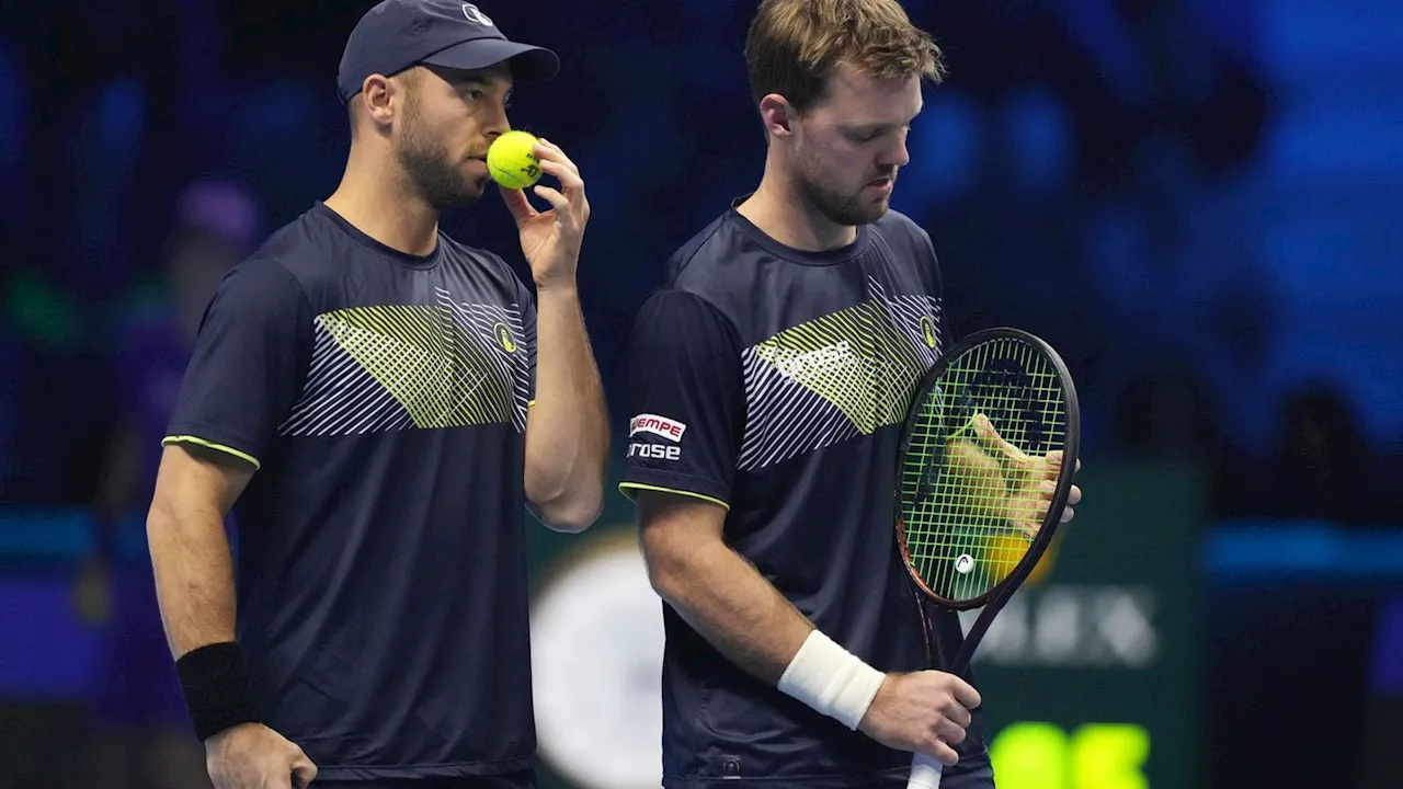 Tennis-Jahresabschluss: Historisch: Krawietz/Pütz bei Saisonfinale im Halbfinale