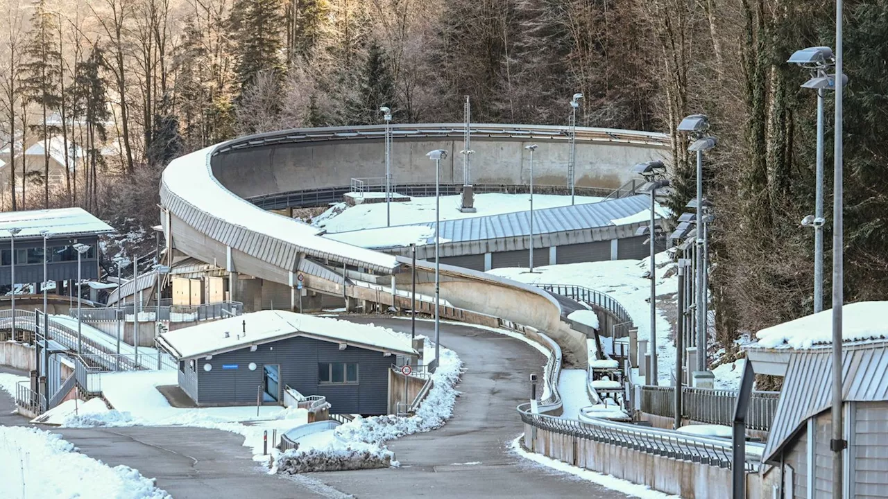 Zerstörte Bob- und Rodelbahn: Eiskanal Königssee: Baubeginn Ende November