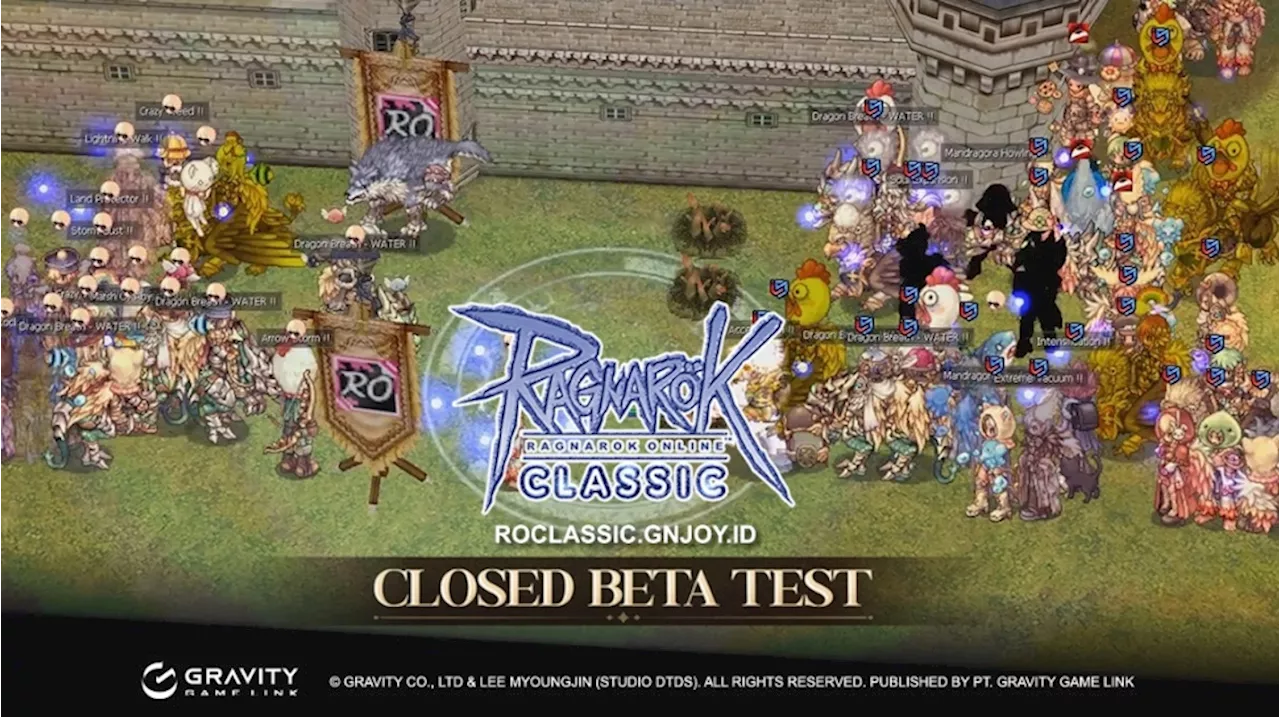 Closed Beta Ragnarok Classic Resmi Diluncurkan, Bernostalgia Gaya Modern