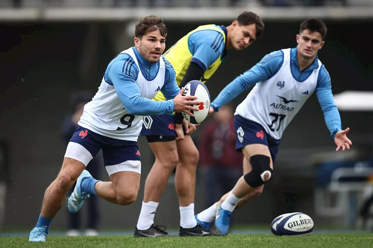 XV de France : sans Matthieu Jalibert, Antoine Dupont l’option bis en 10