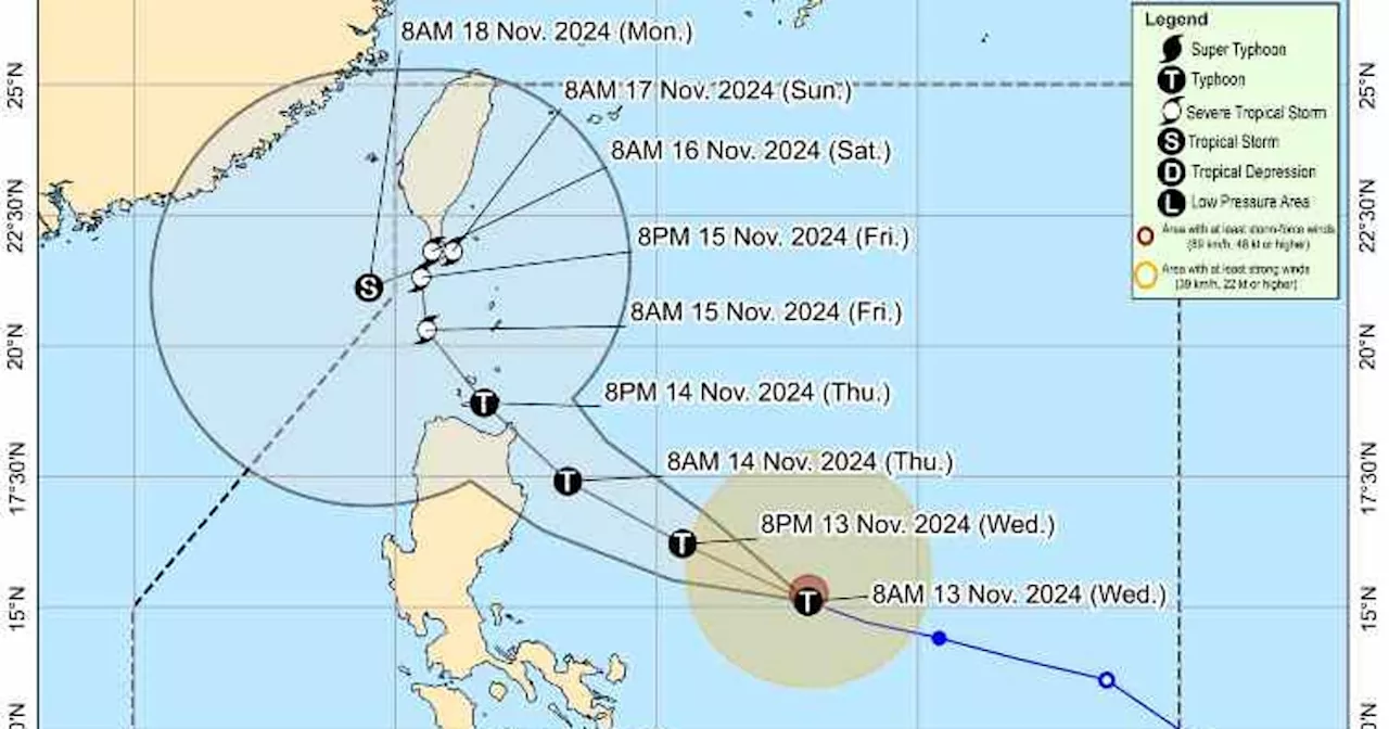 ‘Ofel’ mo-landfall karon; laing bagyo na sab mosud