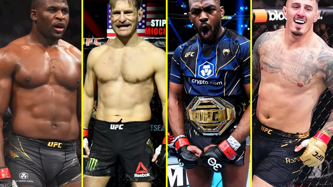 – From Tom Aspinall to Francis Ngannou – the UFC’s biggest stars make predictions for Jon J...