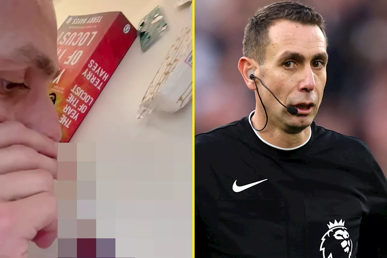 Premier League referee David Coote filmed snorting white powder during Euro 2024 as new shocking video...