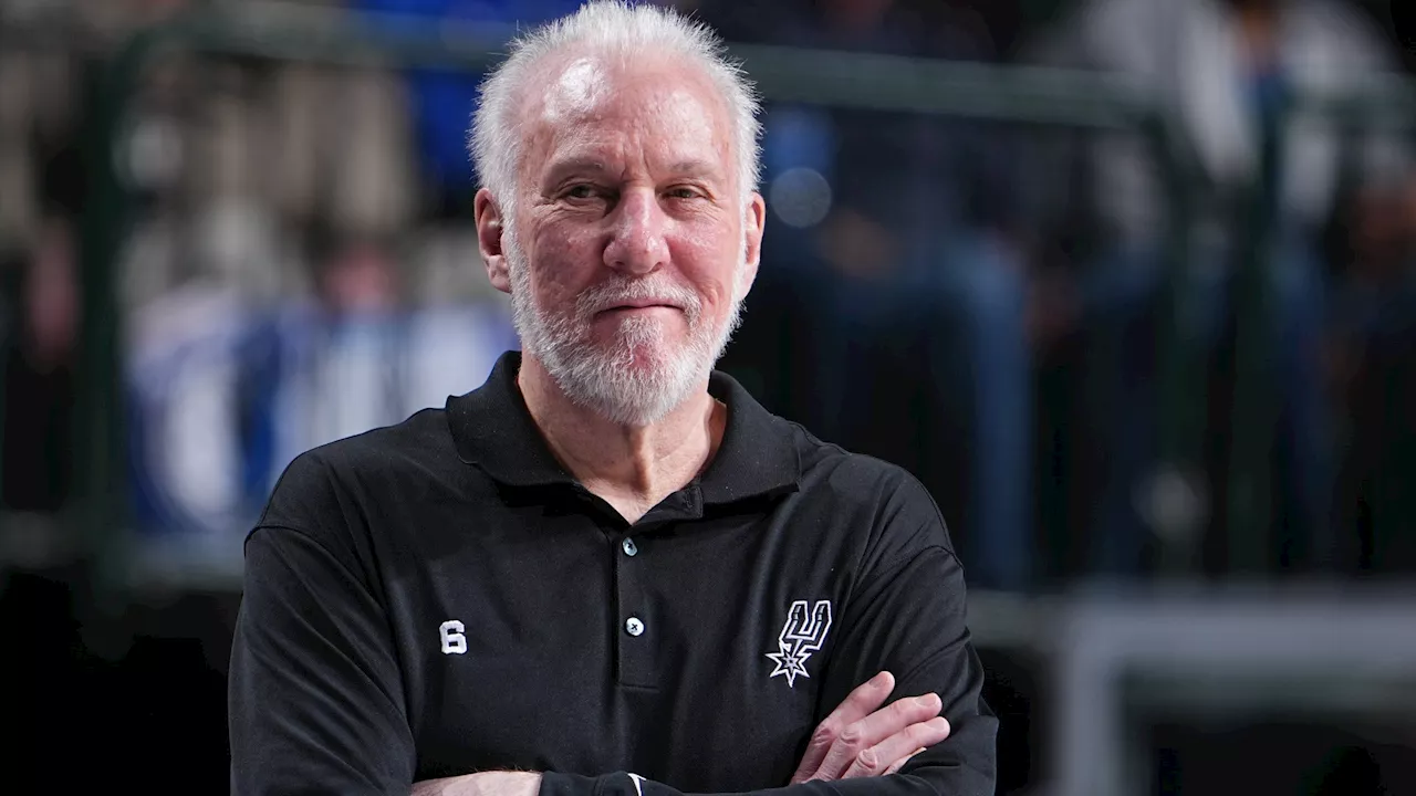 San Antonio Spurs confirm coach Gregg Popovich has suffered stroke as fans wish NBA icon a full recovery...