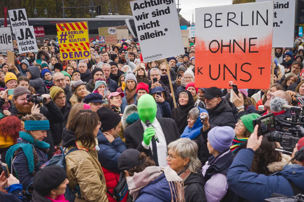 Protest gegen Kürzungen in Berlin: Arm ist Berlin erst ohne Kultur