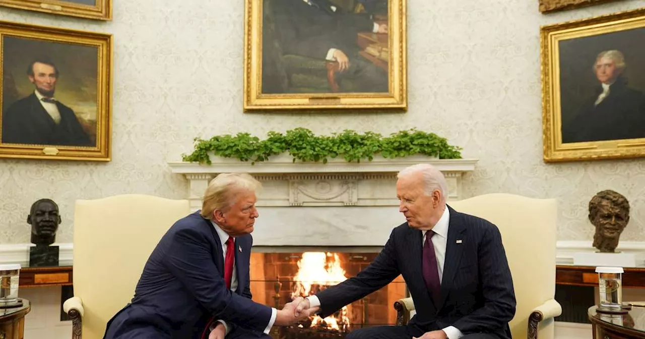 Biden recebe Trump na Casa Branca para transferência de poder nos EUA